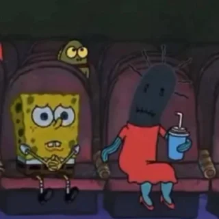 😰 emoji Sponge bob meme Telegram sticker 5 of 120