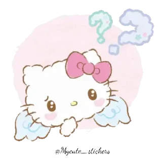 ❤️ emoji Китти - @Tg_stickersu Telegram sticker 13 of 23
