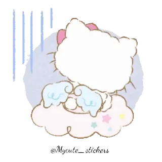 ❤️ emoji Китти - @Tg_stickersu Telegram sticker 10 of 23