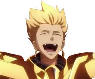 😆 emoji Gilgamesh Telegram sticker 18 of 95