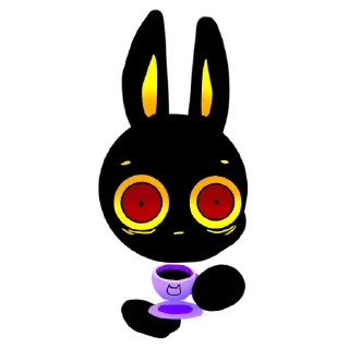 😳 emoji Зло из золота @MossMindd Telegram sticker 22 of 33