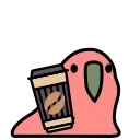 ☕️ emoji Party Parrot Telegram sticker 20 of 34
