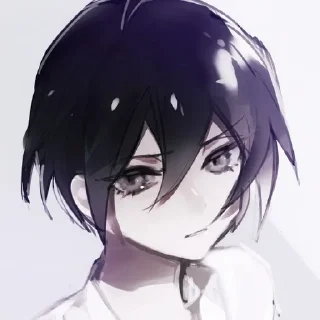 🔍 emoji —Shuichi saihara. Telegram sticker 8 of 53