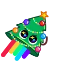 😤 emoji Christmas Tree Telegram sticker 13 of 20