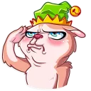 👌 emoji Christmas Dog Telegram sticker 22 of 35