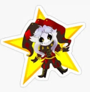 🌟 emoji Пиеррот Telegram sticker 6 of 26