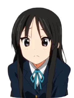 😵‍💫 emoji K-On! part 5 Telegram sticker 16 of 50