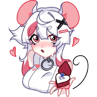 💍 emoji Маруся Telegram sticker 7 of 48
