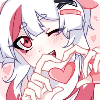 🥰 emoji Маруся Telegram sticker 15 of 48