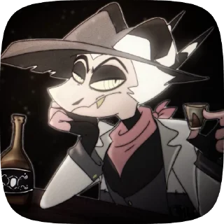 🍂 emoji БОЛЬШЕ ⇨ @CLOOBHUB СТРАЙКЕР АДСКИЙ БОСС HELLUVA ТГ Telegram sticker 8 of 43