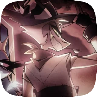 🍂 emoji БОЛЬШЕ ⇨ @CLOOBHUB СТРАЙКЕР АДСКИЙ БОСС HELLUVA ТГ Telegram sticker 10 of 43
