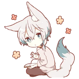 😯 emoji Зайчик-кун @tg_sticks Telegram sticker 23 of 36