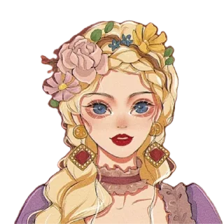 🌻 emoji Magical Girls by @peach_artworld Telegram sticker 11 of 31