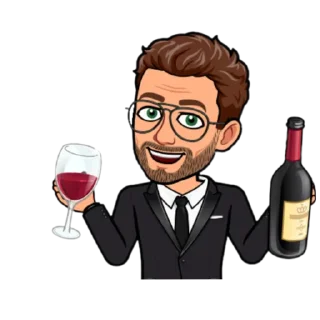 🍷 emoji George Telegram sticker 21 of 22