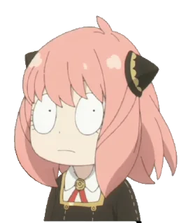 😒 emoji Anya @Earth928B Telegram sticker 21 of 25