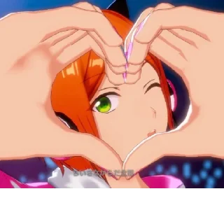 💜 emoji hinata aoi Telegram sticker 6 of 36