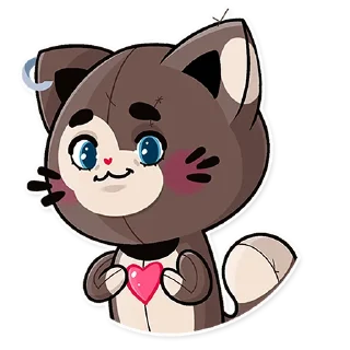❤️ emoji Riko & Mia Telegram sticker 7 of 20