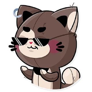 😎 emoji Riko & Mia Telegram sticker 16 of 20