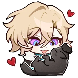 🥰 emoji Aventurine @stickersMH Telegram sticker 7 of 79
