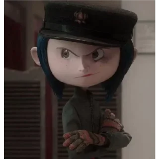 😠 emoji Коралинычка Telegram sticker 10 of 11