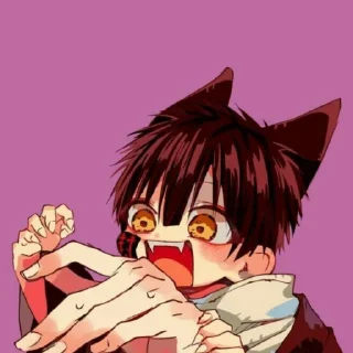 😾 emoji Tsukasa Yugi by @stickerhut Telegram sticker 14 of 62