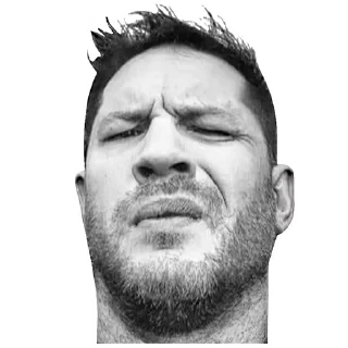 🤨 emoji Tom Hardy Telegram sticker 22 of 41