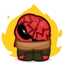 😡 emoji Distorted Baby Yoda Telegram sticker 7 of 20
