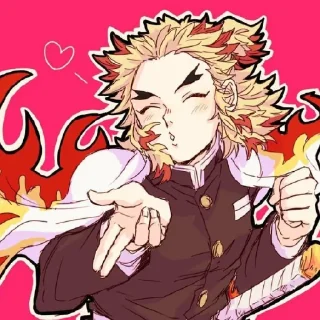 🔥 emoji ◇  ⃟⊰♰⊱🔥ℝ𝕖𝕟𝕘𝕠𝕜𝕦 𝕂𝕪𝕠𝕛𝕦𝕣𝕠🔥⊰♰⊱⃟  ◇ Telegram sticker 10 of 60