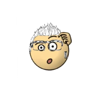 😳 emoji Кисака дурак онлайн Telegram sticker 14 of 17