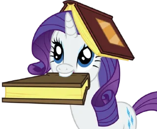 📒 emoji Rarity | @MyLittlePony_bots Telegram sticker 15 of 120