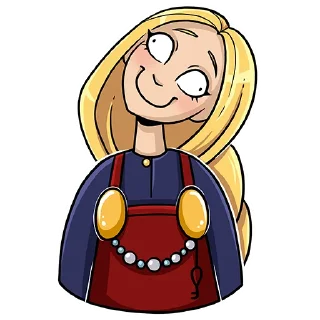 🙃 emoji Helga the Viking song Telegram sticker 10 of 19