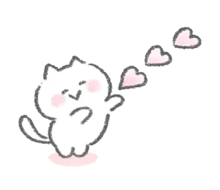 ❤️ emoji китик ૮꒰@CUTE_stickers_emoji꒱ა Telegram sticker 7 of 40