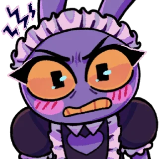 😠 emoji The Amazing Digital Circus Telegram sticker 11 of 17