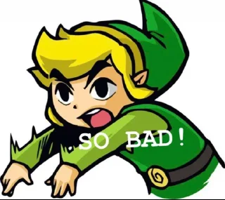 👎 emoji Link wind waker Telegram sticker 20 of 24