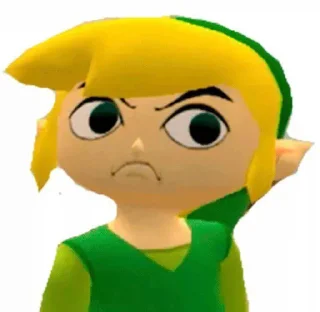 😡 emoji Link wind waker Telegram sticker 8 of 24