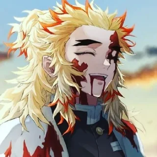 🥲 emoji Ренгоку Кеджуро|Rengoku Kejuro Telegram sticker 10 of 119
