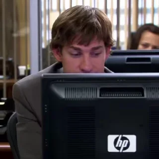 😳 emoji Jim Halpert @createvety Telegram sticker 11 of 30