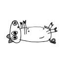 🐷 emoji The Big Illustrated Book of Animal Cocks Telegram sticker 8 of 40