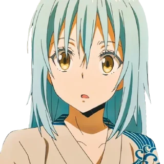 😮 emoji Римуру слизь ~ @stikers_animeLove Telegram sticker 3 of 50