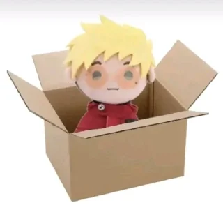 🌸 emoji Vash The Plushie Telegram sticker 23 of 33