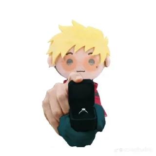 🌸 emoji Vash The Plushie Telegram sticker 8 of 33