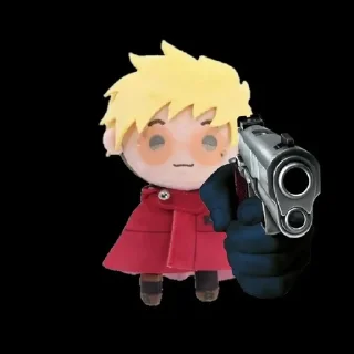 🌟 emoji Plushie Vash Telegram sticker 21 of 120