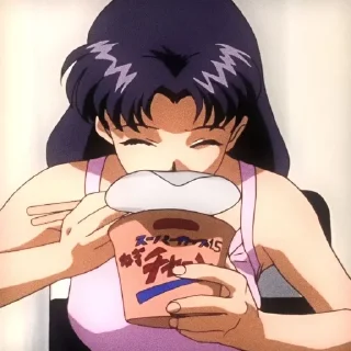 ☺️ emoji ꒰ Misato ꒱  @svalkablin Telegram sticker 18 of 40