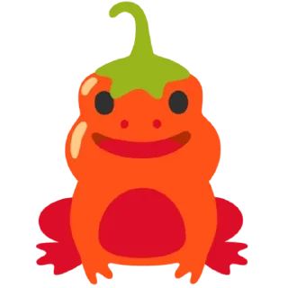 🐸 emoji Emoji Telegram sticker 5 of 77