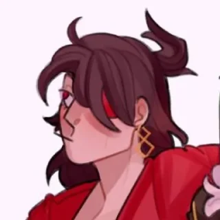 🤨 emoji beidou by @stickerhut Telegram sticker 21 of 68