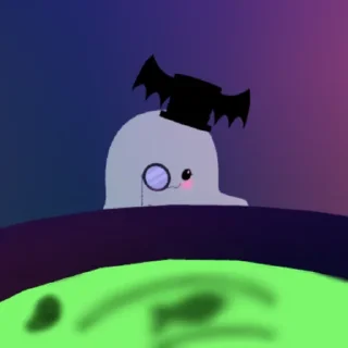 👻 emoji Призрак пушкина Telegram sticker 14 of 30