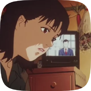 🌟 emoji Mima Kirigoe||Perfect Blue Telegram sticker 6 of 14