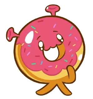 🍩 emoji Space Doughnut! Telegram sticker 8 of 47