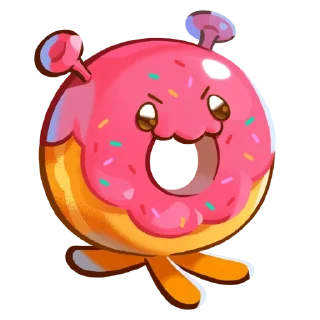 Sticker from Space Doughnut