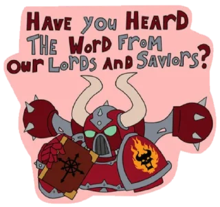 🔥 emoji WH40k Telegram sticker 15 of 25